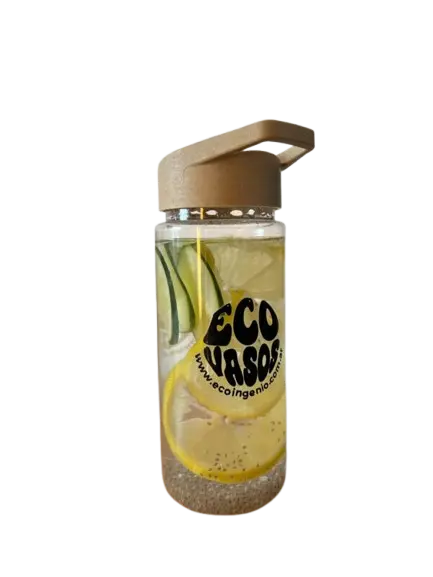 Botella bambú 500 cc